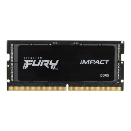 KINGSTON 32GB 5600MT/s DDR5 CL40 SODIMM Kit of 2 FURY Impact PnP